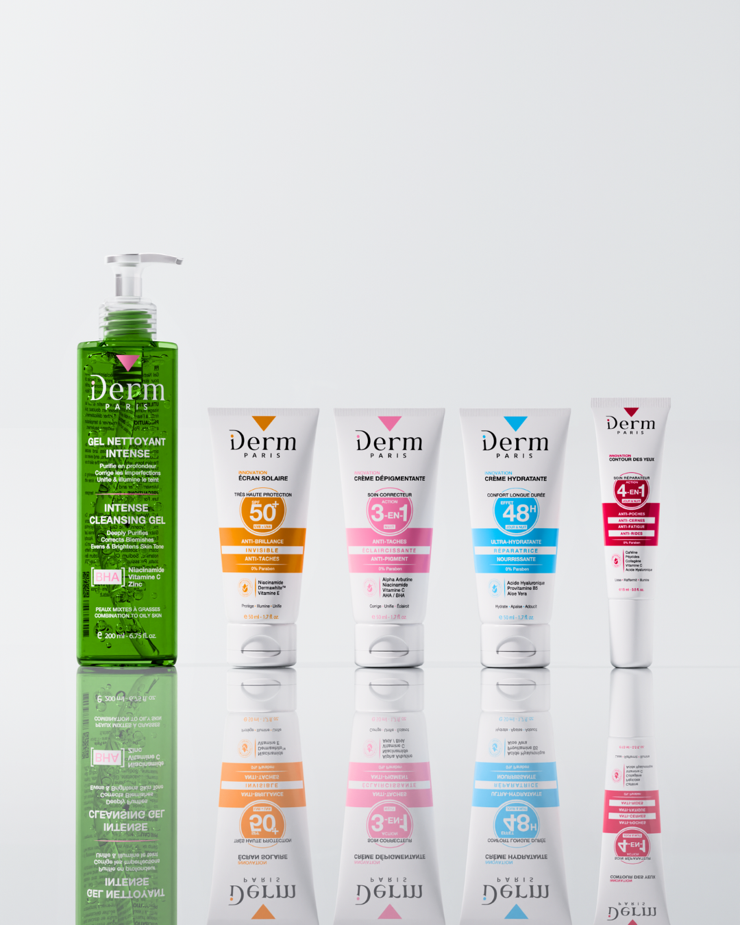 Routine Complète Anti-Taches – 5 Soins Experts Jour & Nuit – Peaux mixtes à grasses