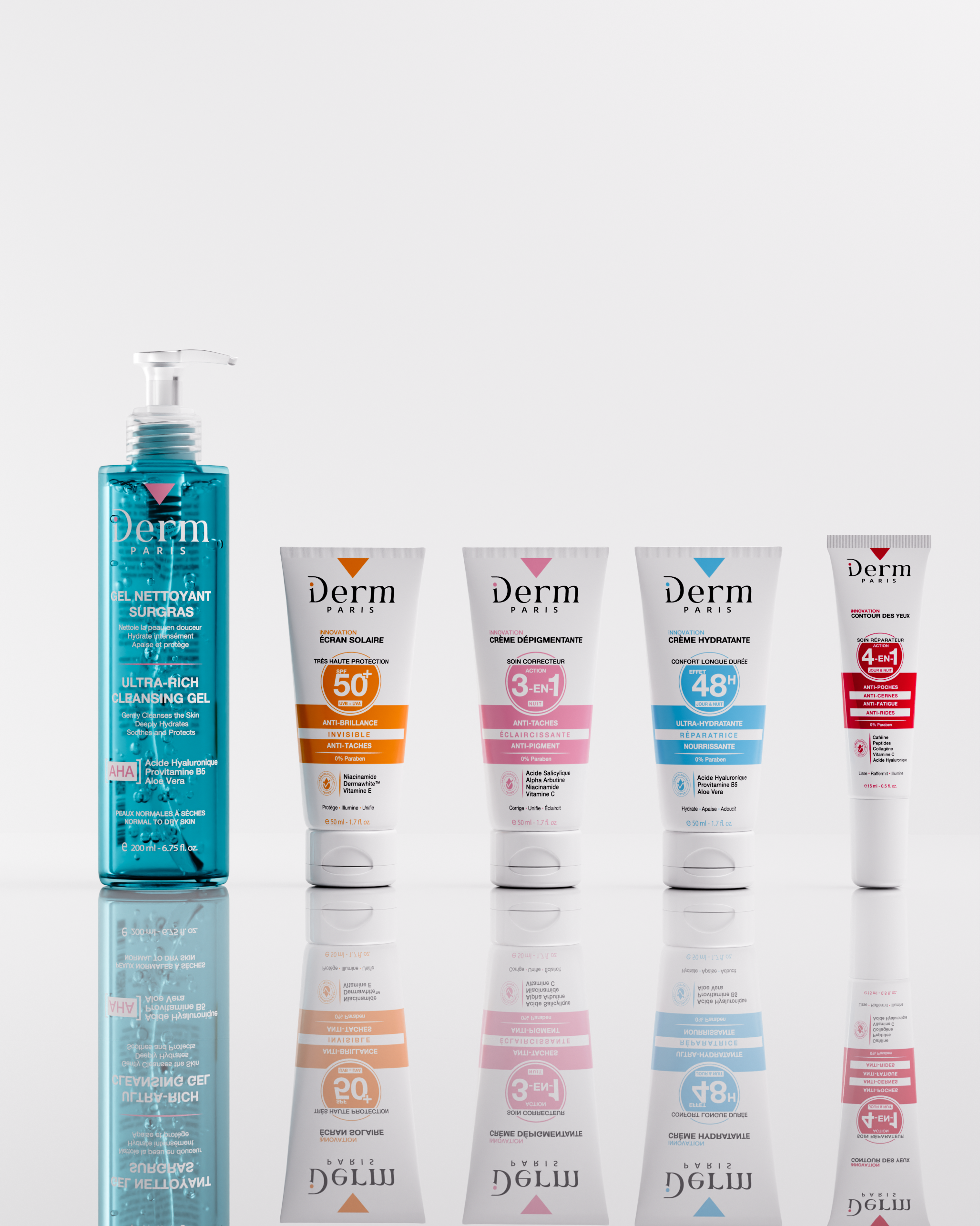 Routine Complète Anti-Taches – 5 Soins Experts Jour & Nuit – Peaux normales à sèches