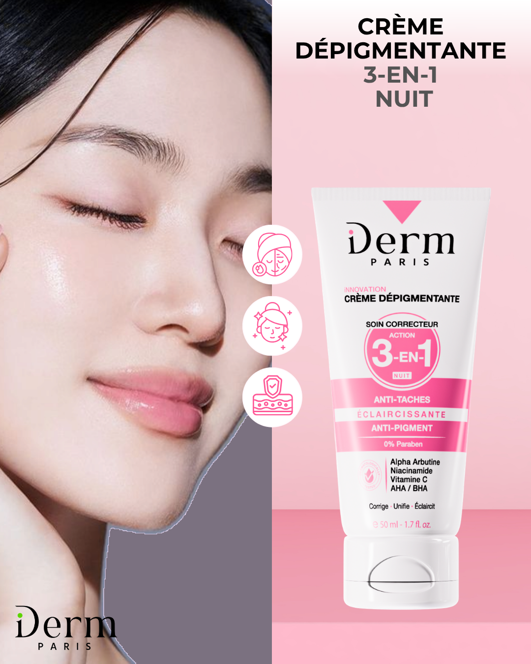 Routine Complète Anti-Taches – 5 Soins Experts Jour &amp; Nuit – Peaux normales à sèches