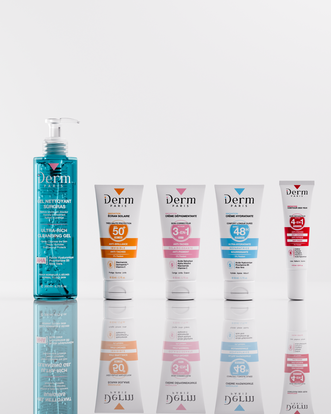 Routine Complète Anti-Taches – 5 Soins Experts Jour &amp; Nuit – Peaux normales à sèches